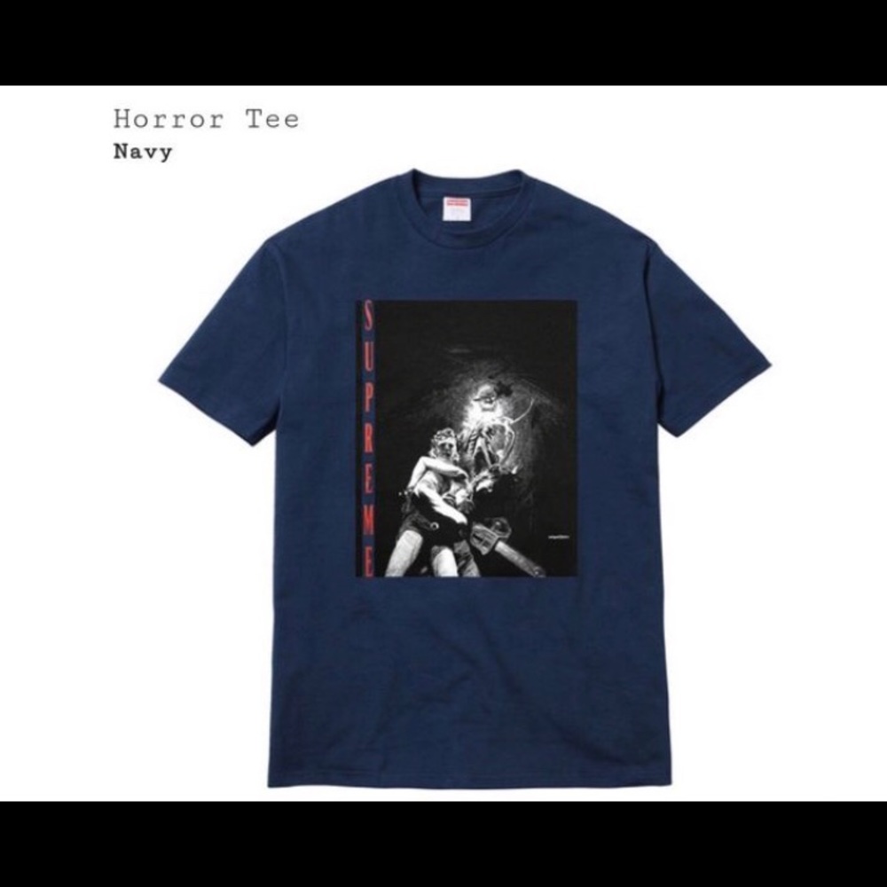 Supreme horror tee